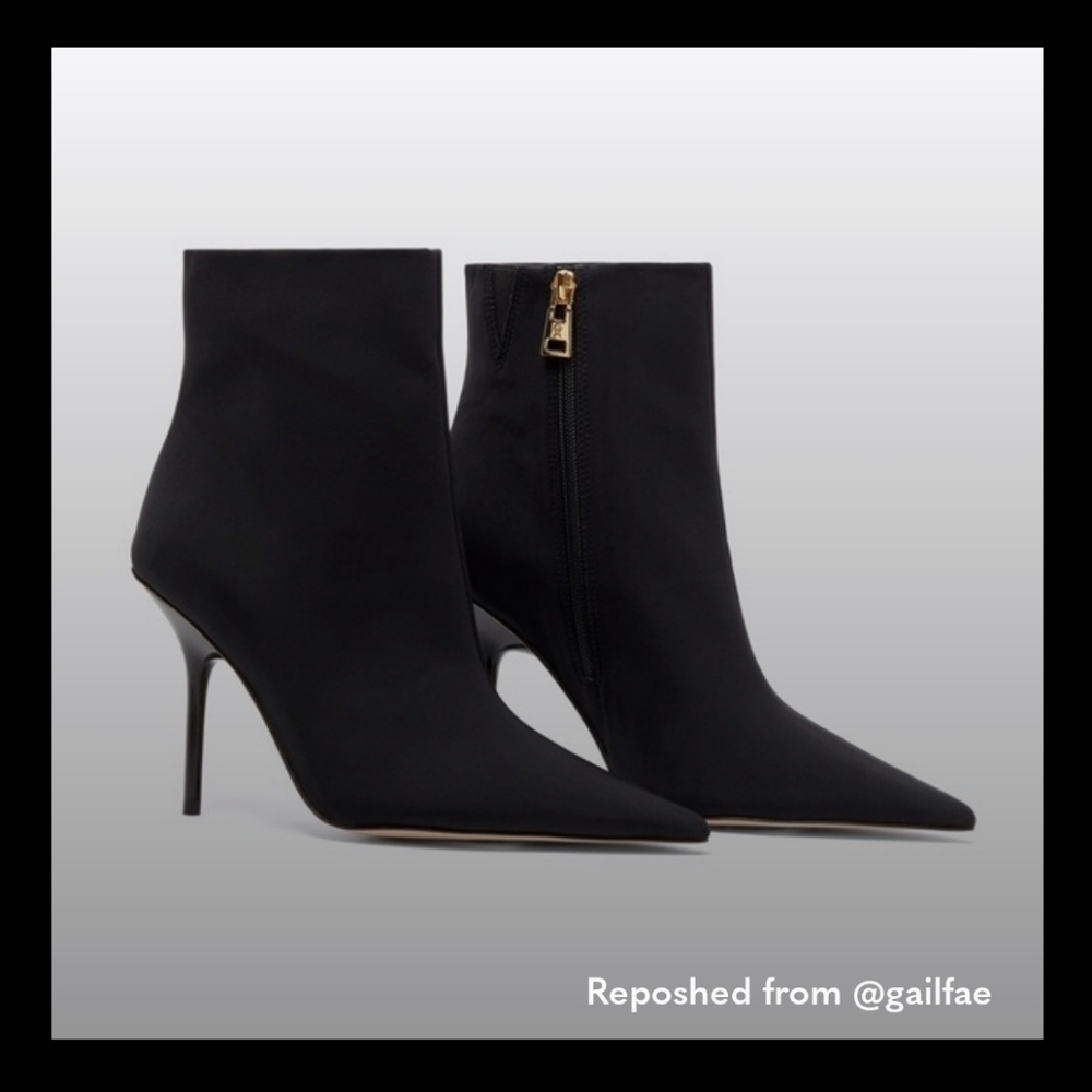 NWOT Good American Classic Heel Bootie Size 12 - Picture 12 of 12